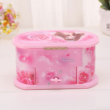 Ballerina Musical Jewelry Box for Girls - Click Image to Close