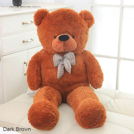  Teddy Bear on Big Brown Stuffed Bear Cute Big Teddy Bears With Bows   Egifts2u Com
