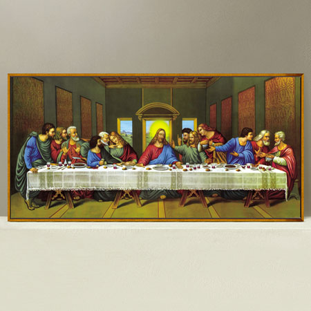 The Last Supper Oil Painting On Canvas Reproduction for Sale - Click Image to Close