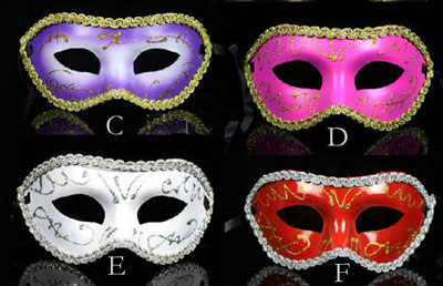 Wholesale Party Masks Cheap Masquerade Masks in Bulk - Click Image to Close