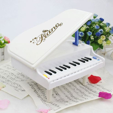 Blue Kids Toy Electronic Piano Keyboard Baby Musical Toys