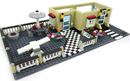 Bloques de construcción y ladrillos educativos de la casa del juguete del rompecabezas 3D para el niño