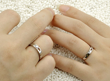 Cheap Promise Ring for Young Couples Men and Women