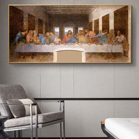 The Last Supper Oil Painting On Canvas Reproduction for Sale