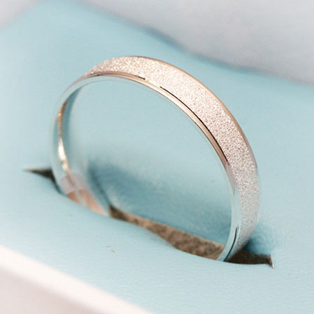 Set di anelli di promessa unici Anelli in argento sterling con incisione