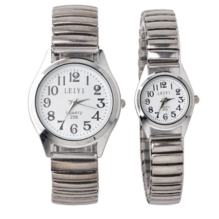 Vintage horloges met stretchband voor dames/heren Retro oude stijlen