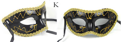 Hurtowe maski imprezowe Tanie maski maskujące luzem