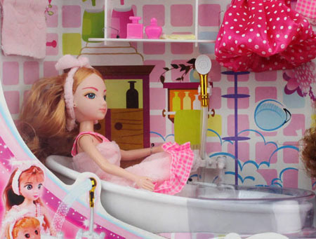 Bonecas Barbie e Kelly com roupas e acessórios da Barbie